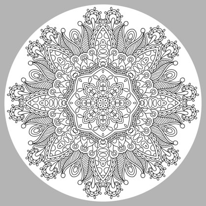 Mandala para colorir