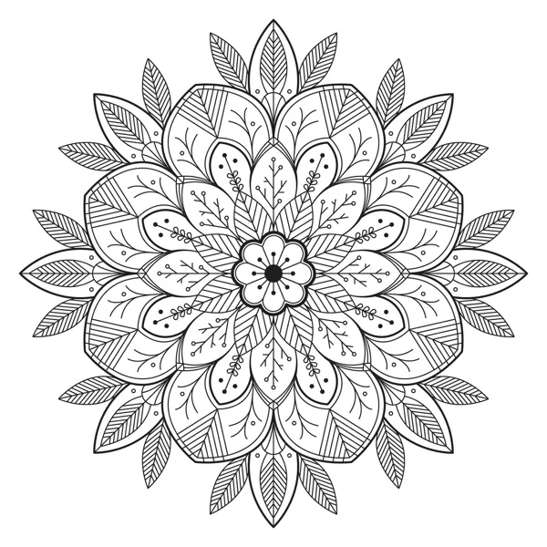 Mandala para colorir